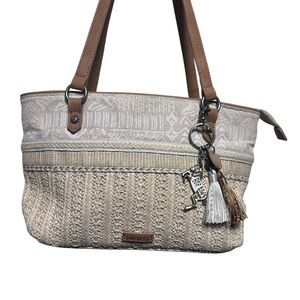 Sakroots Beige  Shoulder Bag